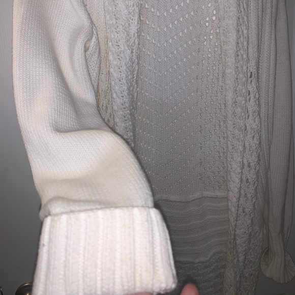 Whit long Eddie Bauer sweater Women’s size Medium - Picture 5 of 6